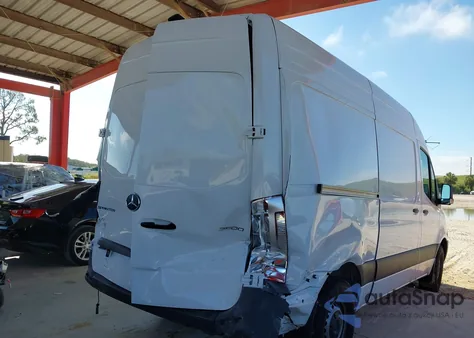 2025 Mercedes-Benz Sprinter 2500 Standard Roof 4-Cyl Diesel из США, поврежденный, VIN W1Y4KBHYXST225556